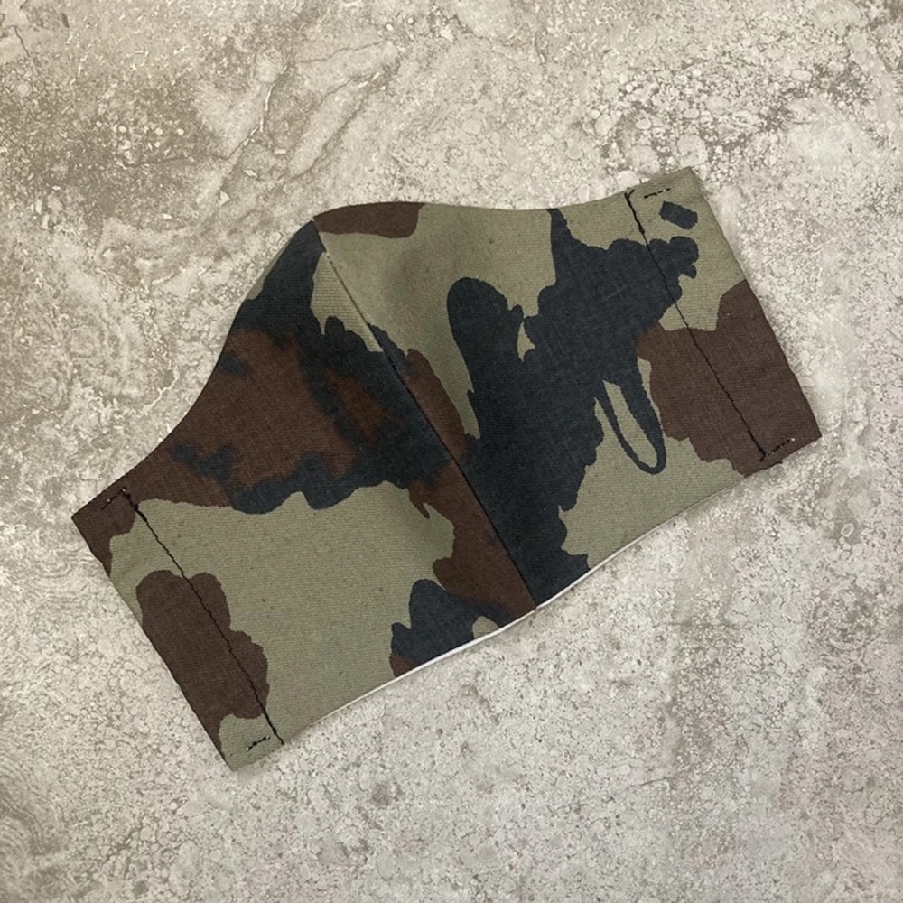 Vintage 1970s Soviet Camouflage Face Mask